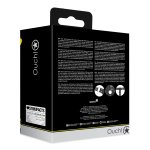 OUCH! Xtreme pas intymny PU Leather czarny z trzema paskami, regulowany system bezpieczeństwa