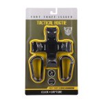 Doc Johnson Tactical Hogtie System Black, silikonowy regulator położenia z D-ringami