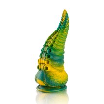 EPIC Cetus Zielony Model Silikonowy Mały – anatomiczna forma z dynamiczną kolorystyką, 17 cm