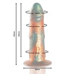 EPIC Talos Model Silikonowy 225mm – anatomiczny grecki design z szeroką podstawą