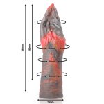 EPIC Lilith L – model anatomiczny z płynnego silikonu, szeroka podstawa, 28 cm