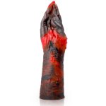 EPIC Lilith S silikonowa maszyna intymna, czarna, anatomiczny kształt, 16 cm