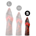 EPIC Lilith S silikonowa maszyna intymna, czarna, anatomiczny kształt, 16 cm