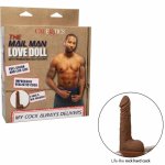 CalExotics Mail Man – nadmuchiwana lalka intymna PVC, 1 strefa, anatomiczny element 14 cm