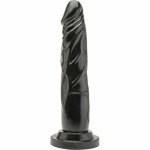 Get Real Model 18 cm Czarny anatomiczny element PVC, realistyczna powierzchnia, kompaktowy