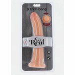 Get Real Model Dong podwójna gęstość 20,5 cm cielisty, TPE, anatomiczny, przyssawka