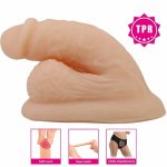 PRETTY LOVE Wildon model anatomiczny 10 cm, naturalny TPR, przyssawka, kompaktowy