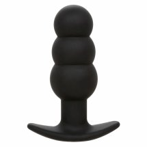 CalExotics Rock Bottom Beaded czarna sonda analna, 10 trybów wibracji, silikon USB