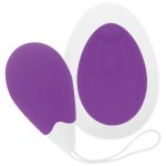 Intense Jan Lilac – bezprzewodowe jajko wibrujące z pilotem, 10 trybów, silikon medyczny, USB