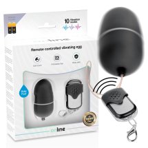 ONLINE Pilot Wibracyjny M czarny – 10 trybów, wodoodporny, ABS, kompaktowa maszyna intymna