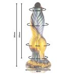 EPIC Cybersilicock Phoenix silikonowy model anatomiczny zdalnie sterowany, system wibracyjny USB