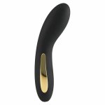 TOYJOY Luminate Light czarny model silikonowy z podświetleniem LED, 7 trybów, 17 cm