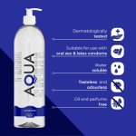 AQUA Quality Lubrykant wodny 1000 ml – bezbarwny, bezzapachowy, certyfikat CE