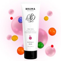 BRUMA Aloe Vera żel nawilżający 100 ml, smak guma balonowa, ekstrakt z aloesu