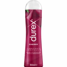 Durex Play Cheeky Cherry 50 ml żel intymny wodny o aromacie wiśni, kompatybilny z prezerwatywami