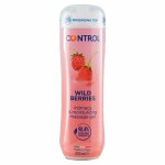 Control Żel do Masażu 3w1 Dzika Jagoda 200ml Z Kulami Masującymi, Bez Cukru