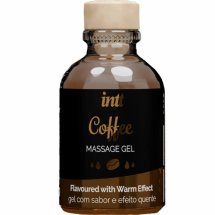 INTT Massage Gel Coffee – żel do masażu z efektem ciepła 30ml – aromat kawy, jadalny