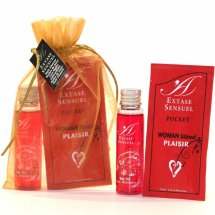 Extase Sensual Set Nuits d'Amour – Zestaw podrożny z olejkiem truskawkowym i formułą stymulującą