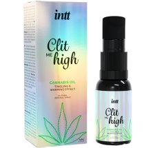 INTT Releases Clit Me High spray z olejem konopnym 15 ml – roślinne ekstrakty, pielęgnacja