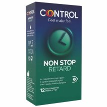 Control Non Stop 12 szt. prezerwatywy opóźniające z benzokainą 54 mm – anatomiczny kształt