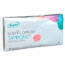 Beppy Soft Comfort anatomiczne tampony mokre 4 szt. – lawendowy zapach, bez sznurka