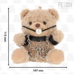 Fetish Submissive Fozzie Teddy Bear Model 3 – pluszowa zawieszka kolekcjonerska