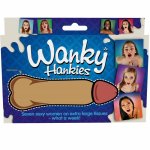 Spencer & Fleetwood Wanky Hankies – zestaw 7 dużych ozdobnych chusteczek 33x33 cm