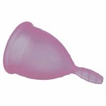 Nina Kiki kubeczek menstruacyjny S różowy silikon medyczny, kompaktowy model 15ml