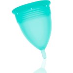 Stercup kubeczek menstruacyjny S akwamaryna silikon medyczny FDA, model 15ml