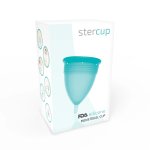 Stercup kubeczek menstruacyjny S akwamaryna silikon medyczny FDA, model 15ml