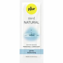 Pjur Med Natural lubrykant wodny 2ml, delikatny do skóry wrażliwej, naturalna gliceryna