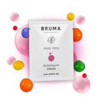 BRUMA Aloe Vera Żel nawilżający 6 ml, smak gumy balonowej, ekstrakt z aloesu, lekka formuła