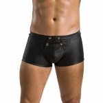 Passion Patrick 050 Szorty męskie czarne L/XL – certyfikat Oeko-Tex, nowoczesny design