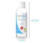 Stergel Żel Dezynfekujący Aloe Vera 100ml – wodnoalkoholowy, nawilżający, podróżny format
