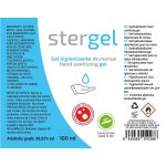 Stergel Żel Dezynfekujący Aloe Vera 100ml – wodnoalkoholowy, nawilżający, podróżny format