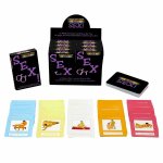 Kheper Games Karty Tematyczne Gra Planszowa dla Par ES/EN – 54 karty z ilustracjami