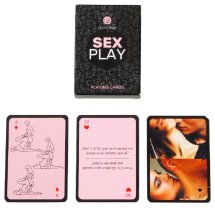 Secret Play Karty do Gry Partnerskiej 55 kart ES/EN – Edycja Międzynarodowa, instrukcja dwujęzyczna