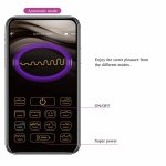 Pretty Love Hector – Wibrator z Elektrostymulacją, Sterowanie Aplikacją, Fioletowy, 12 Trybów