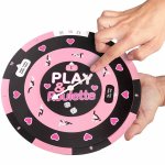 Secret Play Play & Roulette – Gra planszowa z ruletką i kośćmi, wielojęzyczna instrukcja