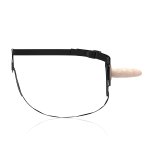 Fetish Submissive Uprząż Silikonowa Model Anatomiczny 12,5cm, Regulowane Paski, Uniwersalna