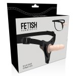Fetish Submissive Uprząż Silikonowa Model Anatomiczny 12,5cm, Regulowane Paski, Uniwersalna