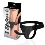Harness Attraction Walker Silikonowy System G-Spot 15,5cm Czarny, Medyczny Silikon