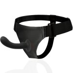 Harness Attraction Walker Silikonowy System G-Spot 15,5cm Czarny, Medyczny Silikon