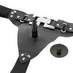 Harness Attraction Emmett – Pas z wibracją 16,5 cm, regulowany, TPR