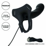 CalExotics Boundless – Wielofunkcyjna uprząż ładowana USB, silikon, 10 trybów
