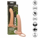CalExotics Maxx Ribbed Dual System silikonowy, 10 trybów, wodoodporny, czarny