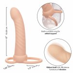 CalExotics Maxx Ribbed Dual System silikonowy, 10 trybów, wodoodporny, czarny