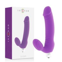Intense Sugar Lilac – 7-trybowy silikonowy model wodoodporny, ergonomiczny, 17,5 cm