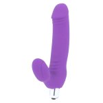 Intense Sugar Lilac – 7-trybowy silikonowy model wodoodporny, ergonomiczny, 17,5 cm