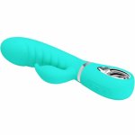 Pretty Love Prescott – masażer punktu G, Aqua Green, 7 trybów, magnetyczne USB